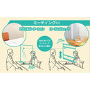 アクリル板 飛沫対策 パネル スタンド 幅90cm パーテーション 間仕切り 受付 カウンター 飲食店 カフェ レストラン 病院 ホテル 事務所 【納期B】【lic-ful-374】