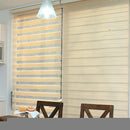 調光ロールスクリーン オーダーメイド ゼブライト プレーン 無地 生地 ホワイト 白 ベージュ ブラウン 茶色 グリーン 緑 ピンク サイズ 幅25-60cm 高さ151-200cm 【納期F】【lic-ful-380】