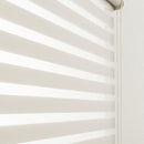 調光ロールスクリーン オーダー ゼブライト スリム 細い 細かい 小窓 スリット窓 ホワイト 白 ブラウン 茶色 黒 ブラック サイズ 幅161-200cm 高さ101-150cm 【納期F】【lic-ful-449】