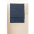 ローマンシェード 小窓 シェードカーテン 目隠し カラーボックス トイレ 玄関 取り付け 紐なし 部品 おしゃれ デニム柄 カジュアル 西海岸 【納期B】【lic-ful-511】