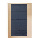 シェードカーテン おしゃれ デニム ローマンシェード 窓 目隠し カジュアル 西海岸 階段 廊下 玄関 取り付け 簡単 紐なし 安心 安全 部品 【納期B】【lic-ful-515】