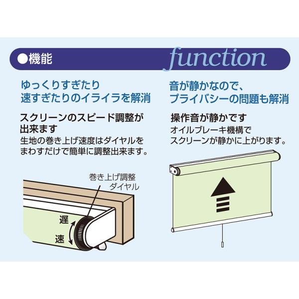 ロールスクリーン オーダー カーテンレール取り付け 簡単 設置 操作方法 正面付け 天井 賃貸対応 プルコード ハンドル おしゃれ 子供部屋 トッティーノ フルネス 【納期F】【lic-ful-550】