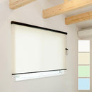 ロールスクリーン オーダーメイド 取り付け ロールカーテン ロールアップ おしゃれ クローゼット 間仕切り ボックス カバー付き 光漏れ防止 エクシヴ エクシブ 【納期F】【lic-ful-615】