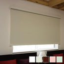 ロールスクリーン オーダー サイズ 遮光1級 遮光生地 一級 ボックスカバー付き 正面付け 天井 光漏れ防止 おしゃれ 間仕切り 紫外線カット UV対策 西日 日ざし 【納期F】【lic-ful-633】