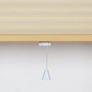 ハニカムシェード つっぱり棒 (別売) 取り付け 簡単 窓枠内 断熱 保温 夏 冬 目隠し 間仕切り スリット窓 fix窓 突っ張り フリーカット サイズ調整 白 ホワイト 【納期B】【lic-ful-908】