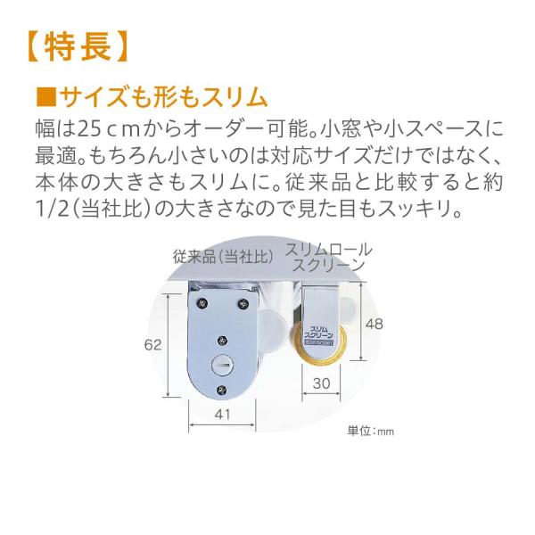 ロールスクリーン 防炎 スリム 小型 小さい 小窓 オーダーメイド スリット窓 fix はめ殺し窓 抗菌 消臭 光触媒 寝室 両面テープ マグネット 目隠し 棚 間仕切り 【納期E】【lic-ful-918】