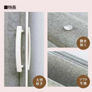 アコーディオンカーテン 取っ手 部品 セット 間仕切り オーダー 幅100cm 撥水 アコーディオンドア 取り付け 簡単 オフィス 目隠し パネルドア スライド 扉 戸 【納期E】【lic-ful-925】