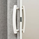 アコーディオンカーテン 取っ手 部品 セット 間仕切り オーダー 幅100cm 撥水 アコーディオンドア 取り付け 簡単 オフィス 目隠し パネルドア スライド 扉 戸 【納期E】【lic-ful-925】