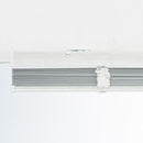 ブラインドカーテン 木目調 おしゃれ 取り付け 簡単 方法 横型 窓 枠内 枠外 アルミブラインド ウッド調 カーテンレール対応 白 軽い 操作 コンパクト スリム 【納期B】【lic-ful-931】