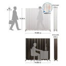 パーテーション おしゃれ オフィス 自立 事務所 間仕切り 目隠し パーティション ホワイト 木製風 北欧 転倒防止 防音 コンパクト 省スペース 畳める 折り畳み 【納期B】【lic-ful-937】