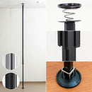 突っ張り棒 2m以上 強力 縦型 支え 天井 床 棚 突っ張りラック 収納 つっぱり棒 つっぱりラック つっぱりぼう 物干し タテ 伸縮式 賃貸 黒 ラフィット R Lafit 【納期B】【lic-ful-941】