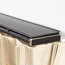 カーテンレール ダブル 2m 最大幅 伸縮 カバー付き 静か 遮光 遮熱 光漏れ防止 外気 シャットアウト トップカバーつき 静音 取付け簡単 設置 正面付け 天井付け 【納期B】【lic-ful-ctrail-0001】