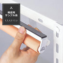 スリムロールスクリーン サンプル 色味本 端材 お試し用 確認用 無地 生地 カーテン ロールスクリーン スリム 細い マグネット 磁石 取り付け 目隠し おしゃれ 【納期B】【lic-ful-sample-04】