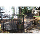 アイアンフェンス 外構 おしゃれ 庭 柵 花壇 アンティーク ガーデンフェンス 支柱 ヨーロピアン 北欧 鉄製 施設 店舗 レストラン オフィス 【納期B】【lic-jbs-004】