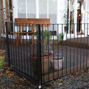 アイアンフェンス 外構 アンティーク調 おしゃれ 庭 柵 花壇 ガーデニング ガーデンフェンス 支柱 北欧 鉄製 土中 差し込み 埋め込み diy 【納期B】【lic-jbs-006】