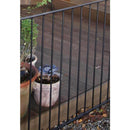 フェンス おしゃれ 庭 アイアンフェンス 外構 アンティーク調 柵 花壇 ガーデニング ガーデンフェンス 支柱 囲い ヨーロピアン 北欧 鉄製 【納期B】【lic-jbs-007】