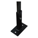 アイアンフェンス用ベースプレート 金具 自立 補助 土台 固定 庭 外構 玄関 エントランス ガーデニング エクステリア フェンス本体別売 【納期B】【lic-jbs-010】