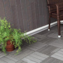 タイルデッキ diy おしゃれ 木目調 タイル 人工木製 ウッドパネル ウッドデッキ デッキタイル 置くだけ 庭 屋上 ベランダ テラス バルコニー ガーデニング 玄関 【納期B】【lic-jbs-014】