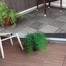 タイルデッキ diy おしゃれ 木目調 タイル 人工木製 ウッドパネル ウッドデッキ デッキタイル 置くだけ 庭 屋上 ベランダ テラス バルコニー ガーデニング 玄関 【納期B】【lic-jbs-014】