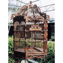 鳥かご スタンド 大型 ケージ インテリア アンティーク 竹 ゲージ 鳥籠 鳥篭 鳥カゴ とりかご バードキャリー バードケージ 台 レトロ 北欧 【納期B】【lic-jbs-018】