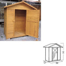 小屋 物置 庭 屋根つき 木製 木 ウッド 物置小屋 倉庫 庭 ガーデニング 家 おしゃれ 【納期B】【lic-jbs-26809】