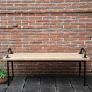 ベンチ 屋外 屋内 室内 ベンチチェア 椅子 玄関 ガーデニング ガーデン おしゃれ シンプル ガーデンチェア 背もたれ無し 【納期B】【lic-jbs-34259】