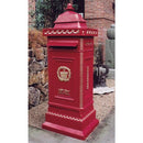 ポスト 郵便受け おしゃれ ガーデニング 庭 玄関 新聞受け 郵便ポスト 大きい 大型 海外 ヨーロピアン 欧州 西洋 【納期B】【lic-jbs-35001n】