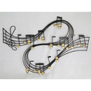 ガーデニングオブジェ 壁 ガーデンオブジェ 飾り 装飾 壁面 屋外 音楽 音譜 ミュージック おしゃれ アンティーク調 【納期B】【lic-jbs-39239】