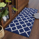 キッチンマット 120cm 北欧 モロッカン モロッコタイル おしゃれ 洗える 短め 小さめ 【納期C】【lic-kku-019】