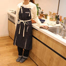 エプロン おしゃれ メンズ レディース アウトドア 習い事 料理教室 デニム 無地 チェック柄 カジュアル 北欧 アメリカン 【納期C】【lic-kku-081】