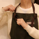 エプロン おしゃれ メンズ レディース アウトドア 習い事 料理教室 デニム 無地 チェック柄 カジュアル 北欧 アメリカン 【納期C】【lic-kku-081】