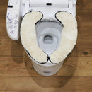 便座マット 便座カバー 便座シート マジックテープ O型 U型 洗浄暖房型 厚手 シンプル 無地 【納期C】【lic-kku-094】