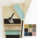 階段マット すべり止め ワイド 幅広 階段 滑り止め おしゃれ ずれない 厚手 犬 イヌ 猫 ネコ 洗える 洗濯機で 丸洗い ウォッシャブル 吸着 置くだけ 単品 1枚 【納期C】【lic-kku-124】