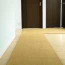 廊下マット 廊下敷きカーペット 幅60cm 長さ200cm 2m 廊下用 ロングカーペット ネコ 猫 犬 イヌ 生活音軽減 置くだけ 洗える 無地 ナチュラル 北欧 玄関 ロール 【納期C】【lic-kku-127】