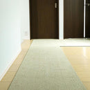 廊下マット 廊下敷きカーペット 幅60cm 長さ200cm 2m 廊下用 ロングカーペット ネコ 猫 犬 イヌ 生活音軽減 置くだけ 洗える 無地 ナチュラル 北欧 玄関 ロール 【納期C】【lic-kku-127】