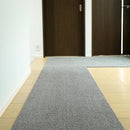 廊下マット 廊下敷きカーペット 幅60cm 長さ200cm 2m 廊下用 ロングカーペット ネコ 猫 犬 イヌ 生活音軽減 置くだけ 洗える 無地 ナチュラル 北欧 玄関 ロール 【納期C】【lic-kku-127】