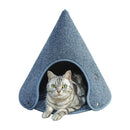 ペットハウス 室内用 テント型 ドーム型 猫 犬 おしゃれ すべり止め 床暖房対応 洗える キャットハウス ドッグハウス ドームハウス ベットベッド 春 夏 秋 冬 【納期C】【lic-kku-129】