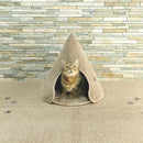 ペットハウス 室内用 テント型 ドーム型 猫 犬 おしゃれ すべり止め 床暖房対応 洗える キャットハウス ドッグハウス ドームハウス ベットベッド 春 夏 秋 冬 【納期C】【lic-kku-129】