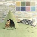 ペットハウス 室内用 テント型 ドーム型 猫 犬 おしゃれ すべり止め 床暖房対応 洗える キャットハウス ドッグハウス ドームハウス ベットベッド 春 夏 秋 冬 【納期C】【lic-kku-129】