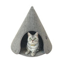 キャットハウス ドッグハウス ドームハウス ベットベッド 犬小屋 ペットハウス 室内用 ドーム型 ネコ 猫 ねこ 犬 小動物 おしゃれ かわいい 軽い 軽量 洗える 【納期C】【lic-kku-130】