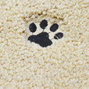 玄関マット 室内用 エントランス ドアマット ラグマット おしゃれ 猫 犬 楕円形 丸型 海 デザイン 柄 緑 グリーン 花柄 肉球 足跡 すべり止め 滑り止め 洗える 【納期C】【lic-kku-131】