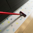 キッチンマット 拭ける おしゃれ 北欧 45×180cm 猫 ネコ 犬 イヌ 抗菌 クッション 弾力 厚み 厚手 燃えにくい 塩ビ すべり止め 滑り止め ずれない ズレ防止 diy 【納期C】【lic-kku-133】