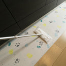 キッチンマット 拭ける おしゃれ 北欧 45×180cm 猫 ネコ 犬 イヌ 抗菌 クッション 弾力 厚み 厚手 燃えにくい 塩ビ すべり止め 滑り止め ずれない ズレ防止 diy 【納期C】【lic-kku-133】