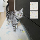 キッチンマット 拭ける おしゃれ 北欧 45×180cm 猫 ネコ 犬 イヌ 抗菌 クッション 弾力 厚み 厚手 燃えにくい 塩ビ すべり止め 滑り止め ずれない ズレ防止 diy 【納期C】【lic-kku-133】