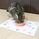 ペットマット ペット用 ランチョンマット 餌場 拭ける おしゃれ モロッカン モロッコタイル 猫 ネコ 犬 抗菌 クッション性 塩ビ すべり止め 滑り止め かわいい 【納期C】【lic-kku-135】