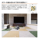 タイルカーペット50*50 タイルカーペット 50×50cm 10枚セット おしゃれ 犬 猫 肉球 足跡 厚み 室内 床暖房対応 洗える 滑り止め マンション ネコ ペット対応 【納期C】【lic-kku-141】