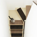 階段マット 15枚セット すべり止め ワイド 幅広 階段 滑り止め おしゃれ ずれない 厚手 ペット 犬 猫 ネコ 洗える 洗濯機 吸着 置くだけ 安心 安全 冷え性対策 【納期C】【lic-kku-144】