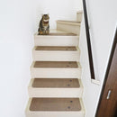 階段 滑り止め 15枚セット おしゃれ 階段マット すべり止め 幅広 ずれ防止 ズレない 厚手 厚み 室内 犬 イヌ 猫 ネコ 洗える 吸着 置くだけ マンション 賃貸対応 【納期C】【lic-kku-145】