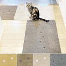 廊下マット 廊下用マット 廊下 カーペット 60cm×90cm 幅 廊下敷きカーペット 廊下敷きマット 廊下敷物 タイルカーペット 猫 ネコ 犬 洗える 軽い 滑り止め 1枚 【納期C】【lic-kku-146】