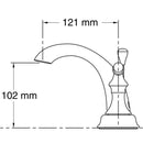 水栓 蛇口 ハンドル ダブル ゴールド 金色 部品 交換 おしゃれ キッチン 洗面所 ランドリー KOHLER コーラー 高級 ブランド 高品質 ホテル 【納期D】【lic-klr-005】